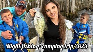 Our first family camping/fishing trip/catch & cook!