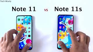 Xiaomi Redmi Note 11 vs Note 11s - SPEED TEST