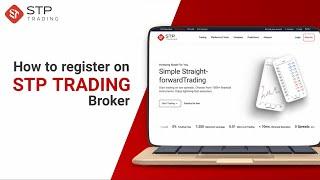 How to #register  in #STPTRADING #broker