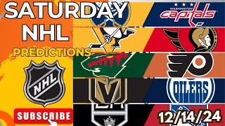 NHL Picks & Predictions Today 12/14/24 | NHL Picks Today 12/14/24 | Best NHL Bets