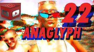 3d stereoscopic anaglyph real yt3d red blue glasses vr demo 22 wyh78