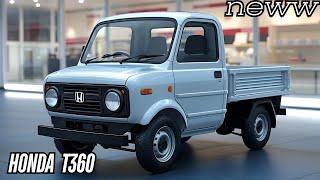 2025 Honda T360 – The Iconic Mini Truck Reimagined!