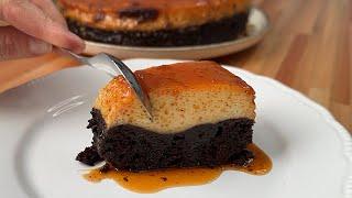 ¡En Minutos! Chocoflan Sin Manteca - Receta Fácil y Deliciosa