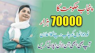 70000 Maryam Ki Dastak Jobs 2024 - Dastak App 2024 Jobs - Punjab Govt Maryam Ki Dastak Jobs Apply