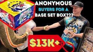 ANONYMOUS CASH BUYER for my BASE SET BOOSTER BOX - Pokémon Vendor POV - Vegas Front Row Card Show