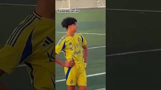 Cristiano Ronaldo junior goal and siuuuuuuuuuuuu 