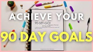 The Ultimate Planning System to Achieve 90 Day Goals  | 90-Set-GO! Full Walkthrough