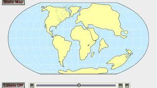 Pangea and Continental Drift 2 Animation