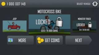 Hill Climb Racing 2016- Unlocking all Vehicles and Stages