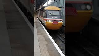 last HST to depart St Pancras London