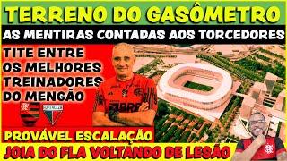 GASÔMETRO: AS MENTIRAS CONTADAS AOS TORCEDORES | TITE ENTRE OS MELHORES TREINADORES DO FLAMENGO E+