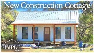 WE'RE BUILDING A COTTAGE IN THE COUNTRY - DOWNSIZING TO 780 SQUARE FEET AND LIVING SIMPLY