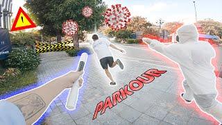 ESCAPING ANGRY DOCTORS (Epic Parkour POV Chase) | Highnoy