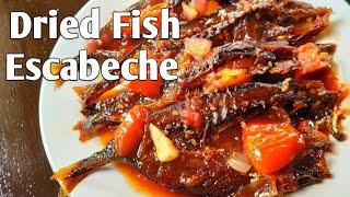How to make Dried Fish Escabeche | Love Here