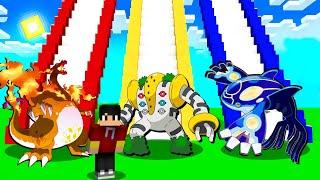 Don’t Choose the Wrong POKEMON Stair in Minecraft PIXELMON (Minecraft) अभी मजा आयेगा बिडू |