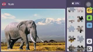 Relax Jigsaw Puzzles ( Elephant )