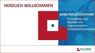 Arbeitsplatzsysteme | G. Walter Güldner GmbH