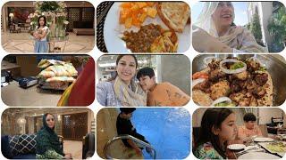 Thanks Roma baji @amihalimakitchen Bachoo nay Kiya Khob Enjoy|| Best Ramada Food||@aleena.b01