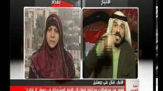 فديو جديد الشيخ علي حاتم يمسح بكرامة حنان الفتلاوي 2013