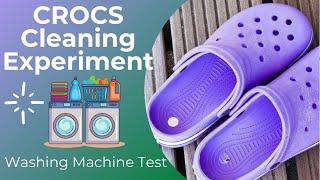 How I Clean My Fuzz CROCS | Fuzz Lined Crocs| Washing Machine  Experiment | Ep: 02