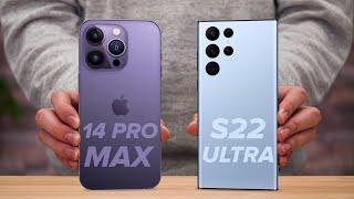 iPhone 14 Pro Max vs Samsung S22 Ultra - Full Comparison  Which one is Best