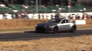 158 1 of 7 £1m Aston Martin Vantage V600 in Action & Exhaust Note!   7 Speed 6 0 NA V12 Engine!