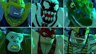 All Big Fig Marvel Characters Hulk Smash in LEGO Marvel Super Heroes 2 Cutscene - Part 2