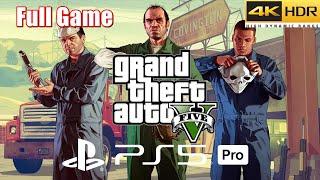 GTA 5 PS5 Pro | Full Game Walkthrough in 4K HDR 60FPS (Must Play #20)