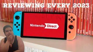 Reviewing The 2023 Nintendo Directs