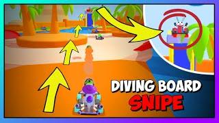 Felt like trickshotting today | Diving Board Snipe 