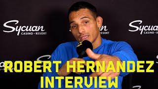 CW 165: Robert Hernandez post-fight interview