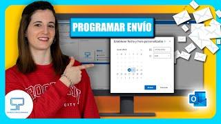 Cómo PROGRAMAR correos en Outlook