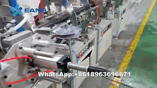 Eans Machinery China PS louver wall panel production line with online hot stamping