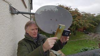 Sky satellite dish repair