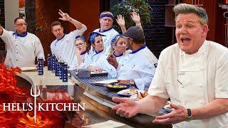 It's the First Dinner Service & the Oldies Struggle to Learn the Menu | Hell's Kitchen