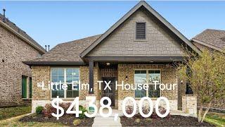 AFFORDABLE HOUSE TOUR IN LITTLE ELM, TEXAS!!