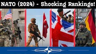 Top 10 Strongest Militaries in NATO (2024) | Military Trends
