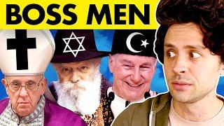 Describing the leaders of the "BIG 3" religions.