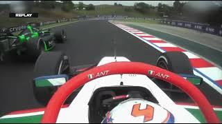 Andrea Kimi Antonelli is INSANE! (2024 Hungary F2 Feature Race)