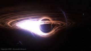 Simulation #3 of a Black Hole with Accretion Disc