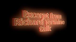 Richard Termine Exhibit talk ~ Video Excerpt