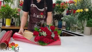 Forever Florist Thailand Making Lovers Promise - 12 Red Roses Bouquet
