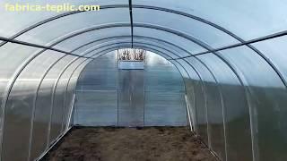 Polycarbonate greenhouse "Titan". Square galvanized pipe 20x20x1,5 mm. Greenhouses for sale