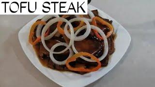 TUFO ALA BEEF STEAK l TUFO RECIPE l VEGETARIAN MENU