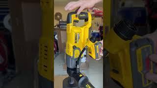 Dewalt’s new core drill! This was an easy one just going through stucco. @dewalttv #plumbing