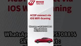 WIFI connect Scnning ACDP to your IOS Iphone or Ipad