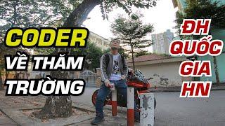 Khi cựu sinh viên IT về thăm trường - Chia sẻ về ĐH Công Nghệ (ĐH Quốc Gia HN) | Vũ Nguyễn Coder