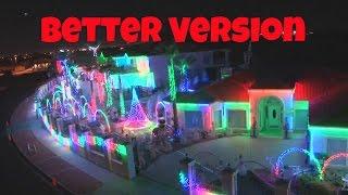 (Louder Version) 6 BEST CHRISTMAS LIGHT DISPLAYS EVER!!!