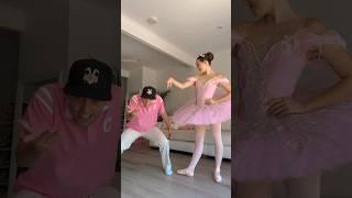 HIPHOP VS BALLET! 🩰 #dance #trend #viral #funny #couple #ballet #shorts