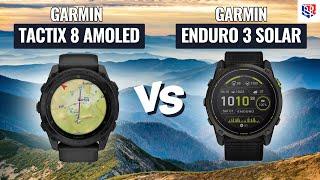 Garmin Tactix 8 VS Garmin Enduro 3